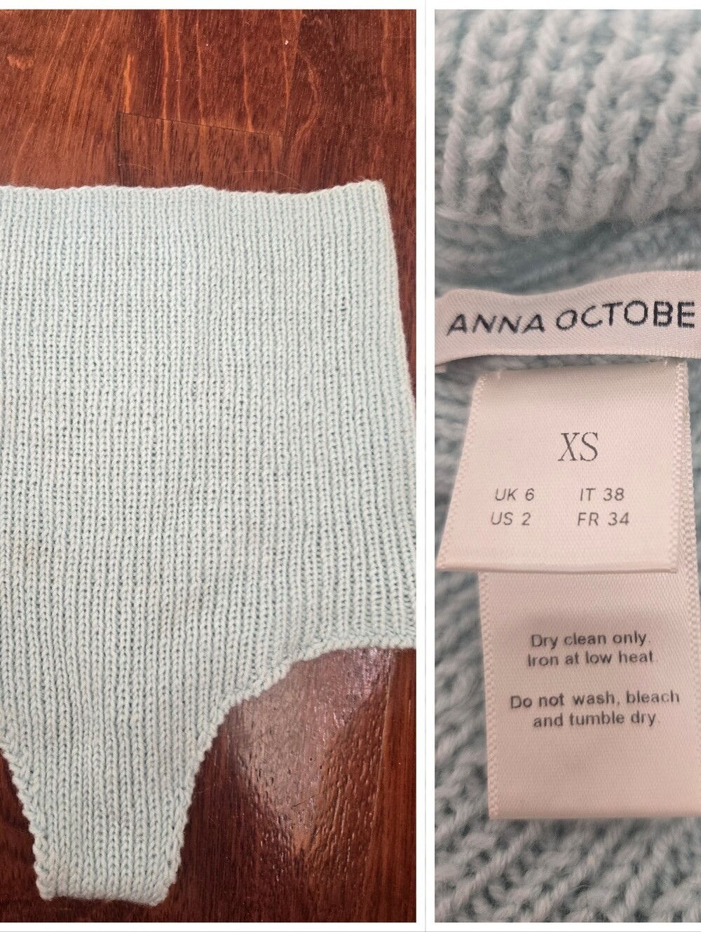Nwot Anna October Knit High Waist Shorts Or Briefs ..Layering Or Lounge Xs